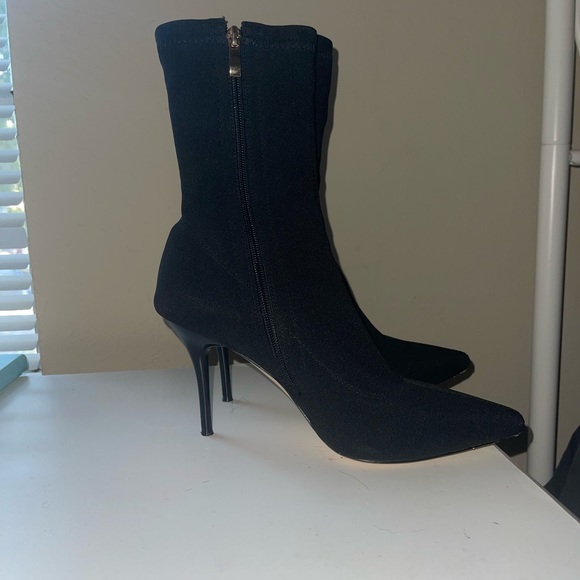Pointy Sock Ankle Boots Stilettos - Picture 1 of 2